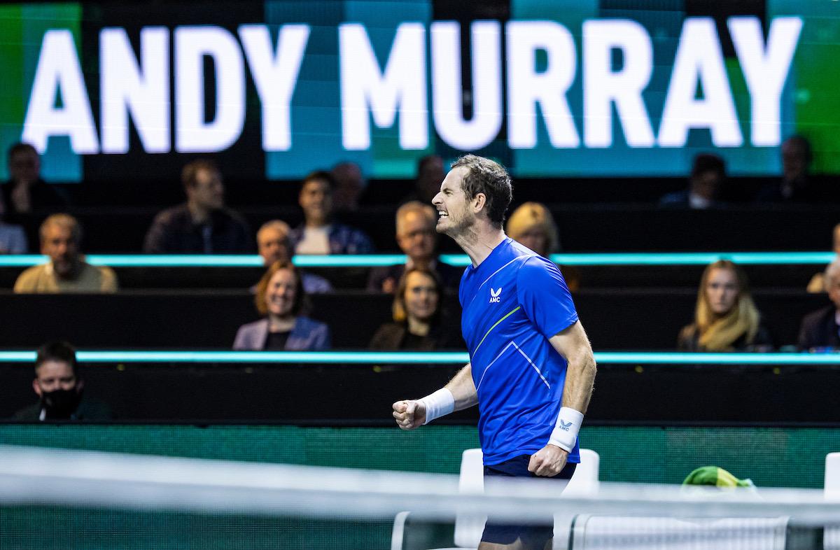 Andy Murray ouderwets op dreef