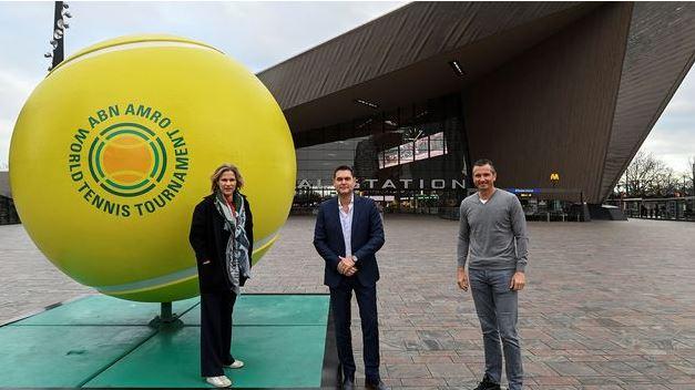 Havenbedrijf Rotterdam opnieuw partner ABN AMRO World Tennis Tournament