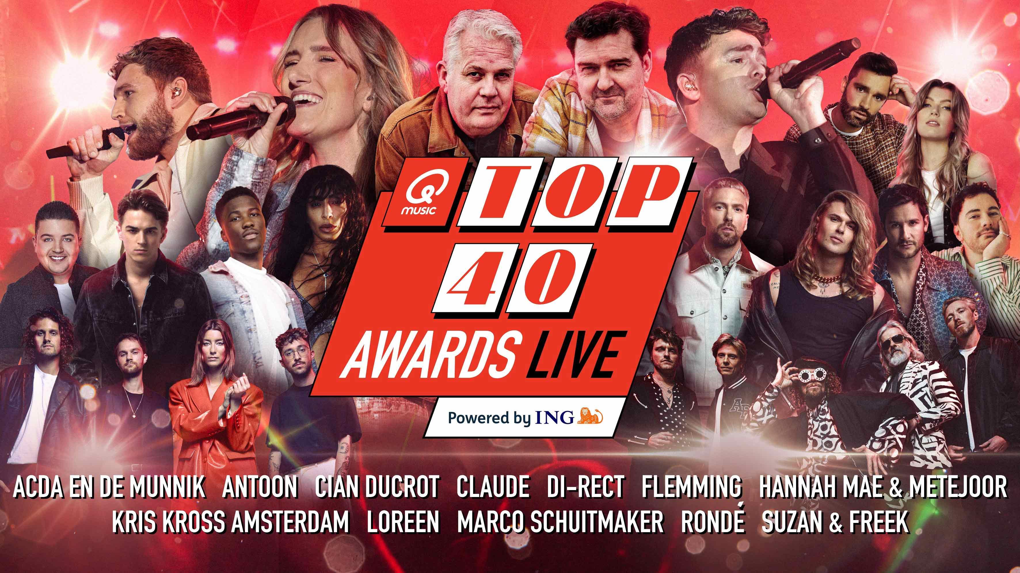 Qmusic Top 40 Awards Live