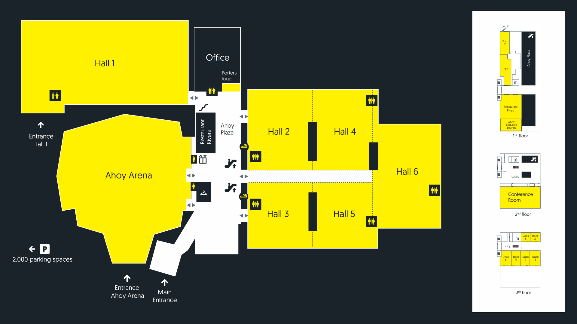 Fonkelnieuw Floor plan - Rotterdam Ahoy MR-25