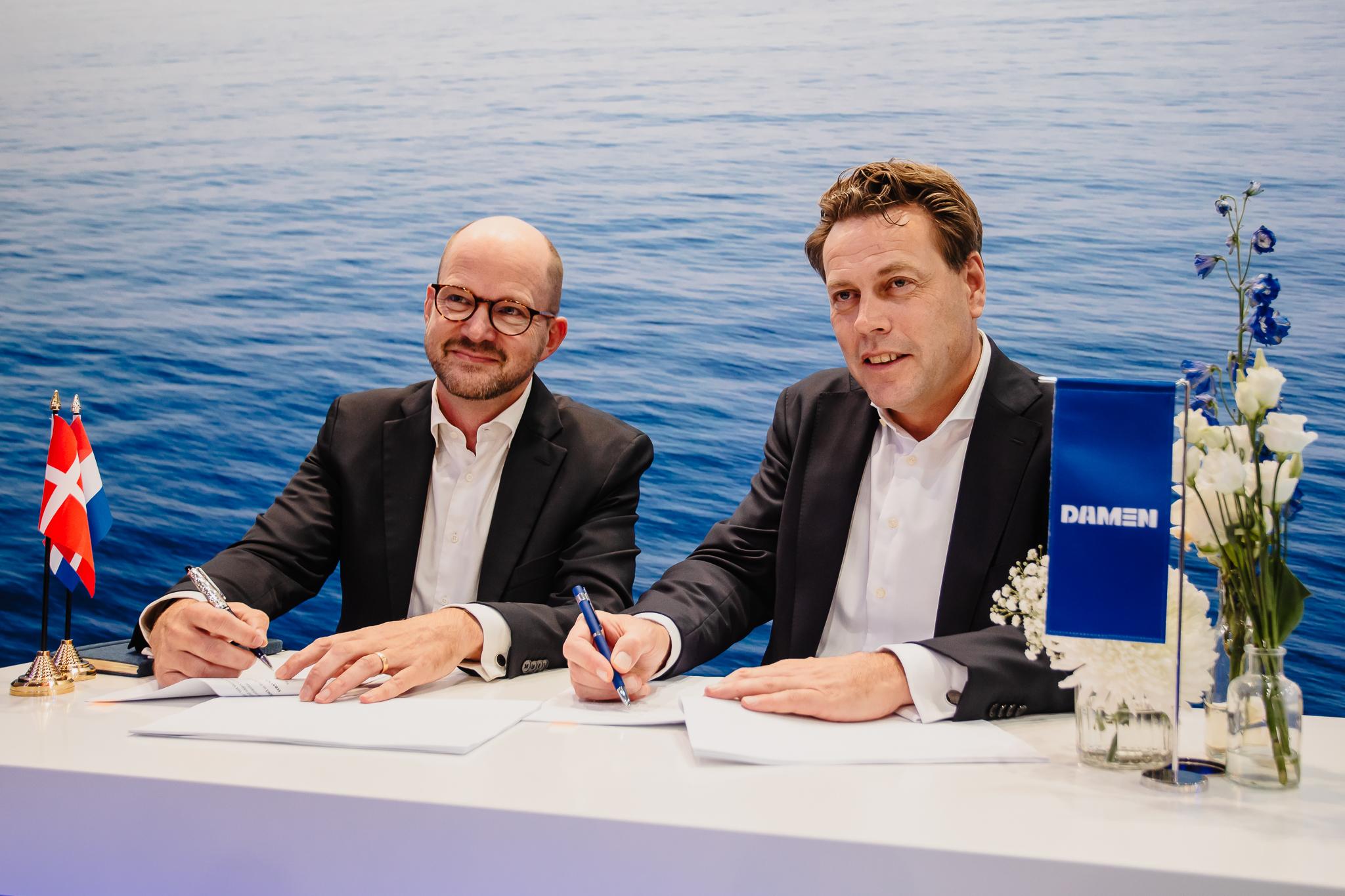 Damen Green Solutions and Bawat A/S joint venture marks official signing for Mobile Ballast Water Management Systems